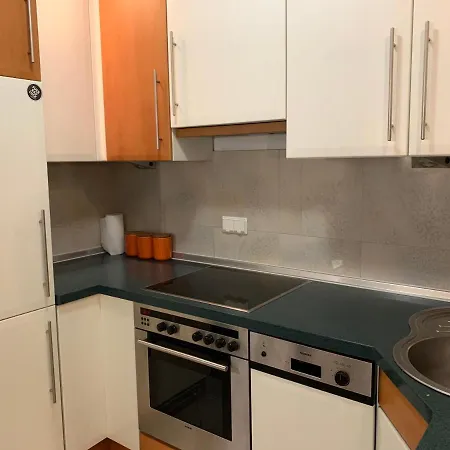 Modern 1br Flat In Heart Of With Parking Apartment